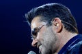 George Michael during the concert Royalty Free Stock Photo